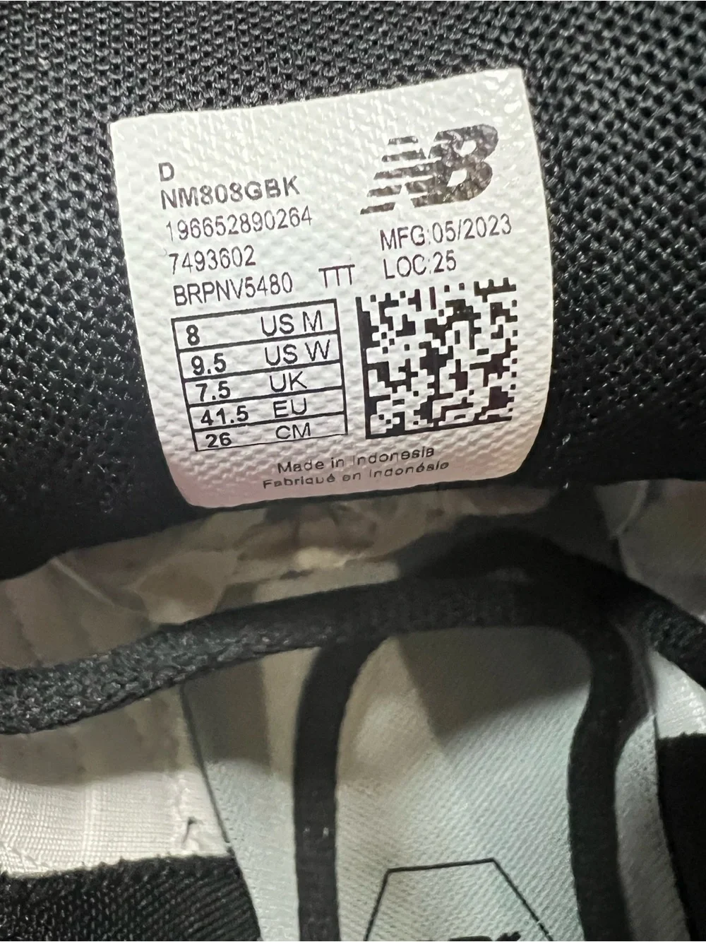 New Balance new tag